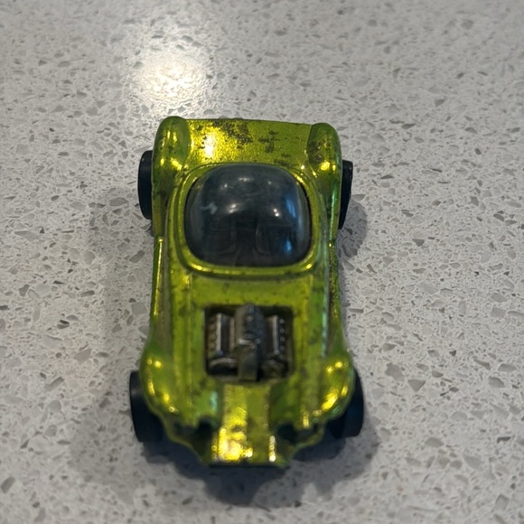 VINTAGE HOT WHEELS REDLINE 1968 BEATNIK BANDIT lime Green USA - Picture 2 of 8